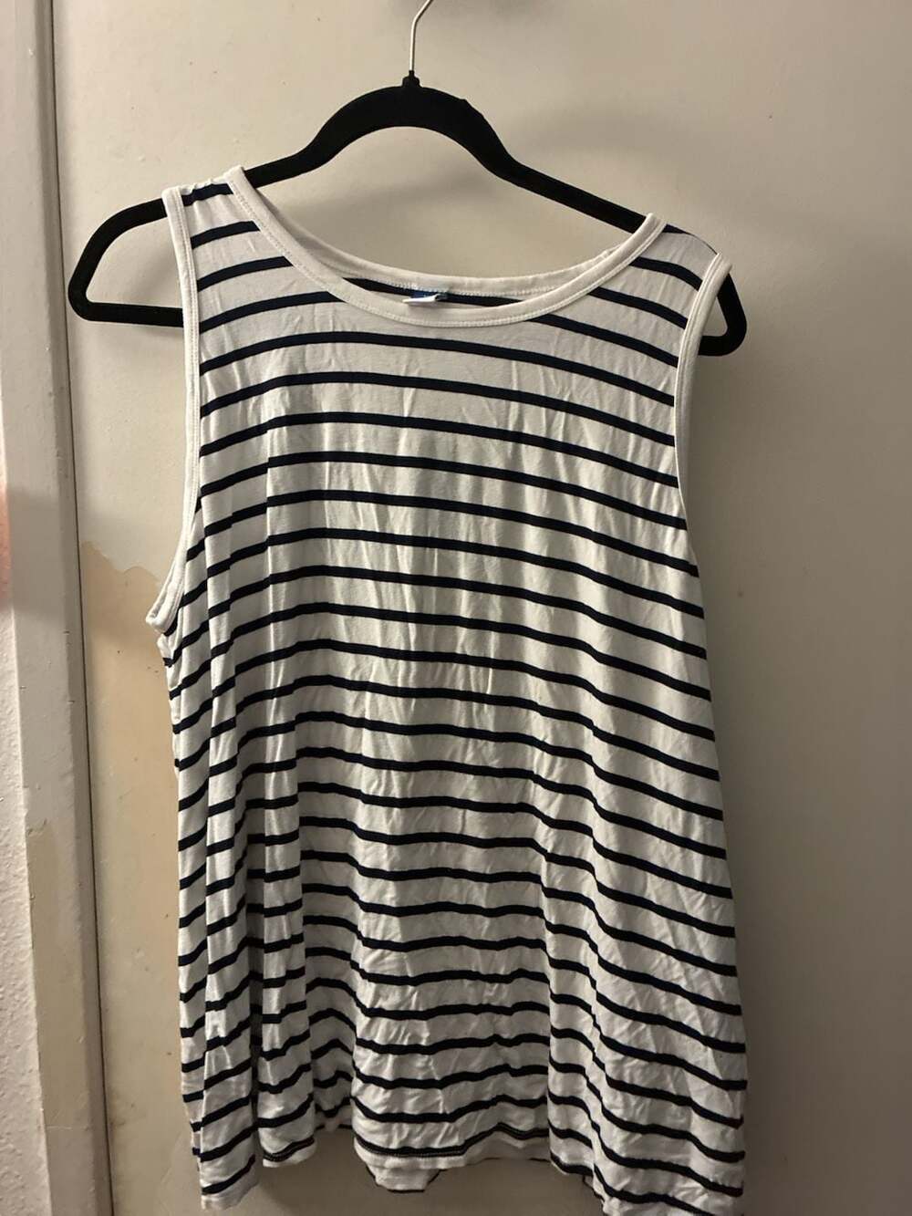 Old Navy Luxe Striped Swing Tank Top